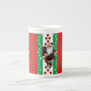 Taza De Porcelana Navidades Mug, Santa