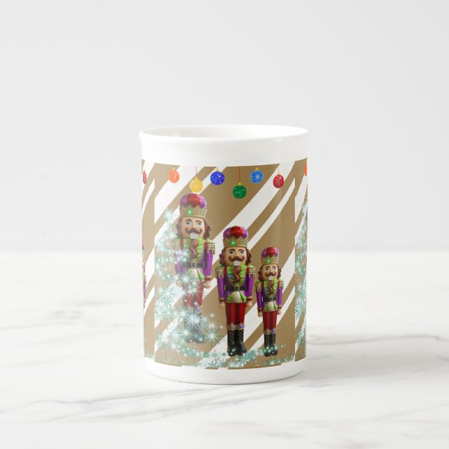 Taza De Porcelana Navidades Mug, Soldado (Frente)