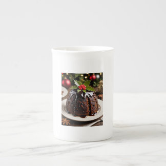 Taza De Porcelana Navidades pudding mug