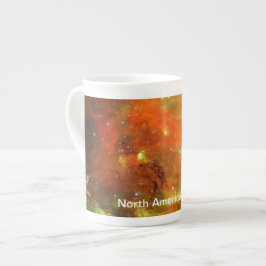 Taza De Porcelana Nebulosa de Norteamérica