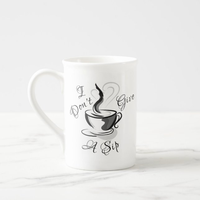Taza De Porcelana No doy un sorbo (Izquierda)