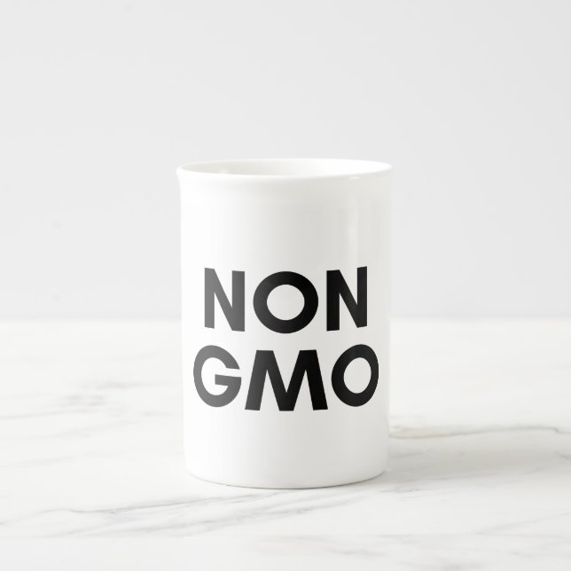 Taza De Porcelana no gmo (Frente)