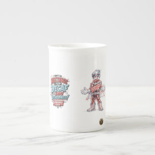 Taza De Porcelana No Hagas Reuniones, Lucho Contra el Descafeinado