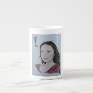 Taza De Porcelana No sigas con eso - bebe té.