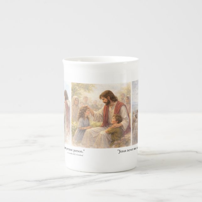 Taza De Porcelana No unimportant person bone china mug (Frente)