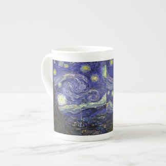 Taza De Porcelana Noche estrellada, Vincent Van Gogh.