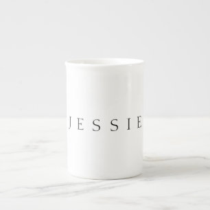 Taza De Porcelana Nombre clásico (o palabra)