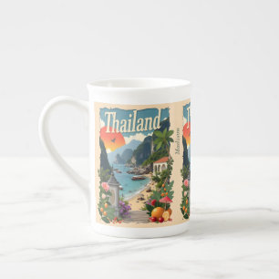 Taza De Porcelana Nombre personalizado Tailandia