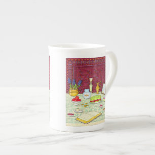 Taza De Porcelana Noruz Bone China Mug