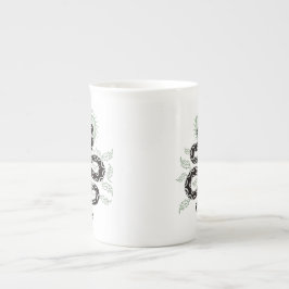 Taza De Porcelana Oasis de la Serpiente