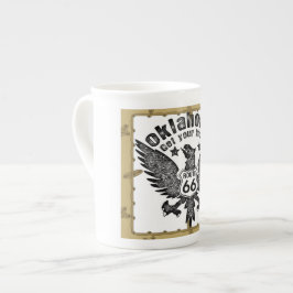 Taza De Porcelana Oklahoma Obtener sus Kicks Route 66