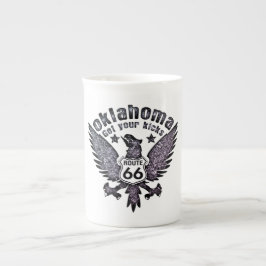 Taza De Porcelana Oklahoma recibe sus Kicks Route 66 con filtro de M