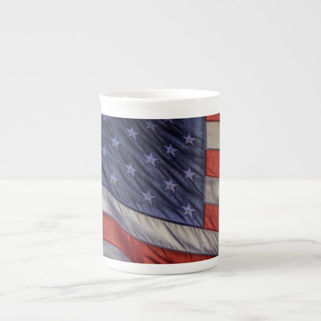 Taza De Porcelana Old Glory (Frente)