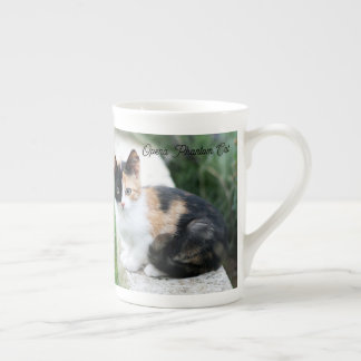 Taza De Porcelana Opera Gato fantasma