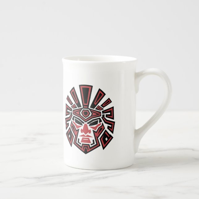 Taza De Porcelana Orgullo guerrero azteca 02 (Derecha)