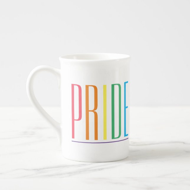 Taza De Porcelana Orgullo óseo de China Mug (Izquierda)