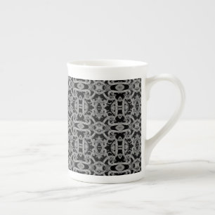 Taza de porcelana ósea GÓTICA