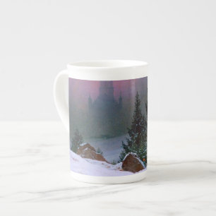 Taza De Porcelana Paisaje invernal Caspar David Friedrich
