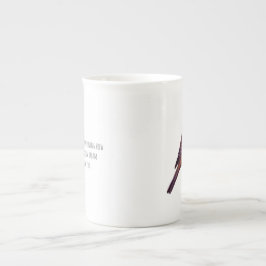 Taza De Porcelana Pájaro del petirrojo