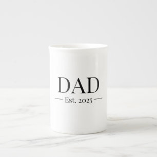 Taza De Porcelana Papá Establecido 2025