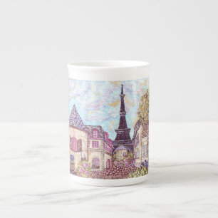 Taza De Porcelana París inspiró puntillismo en la música china