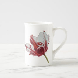 Taza De Porcelana Parrot Tulip