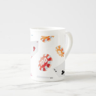 Taza De Porcelana Patrón de accesorios para juegos