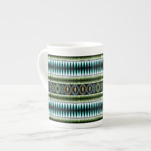 Taza De Porcelana Patrón de cheurón