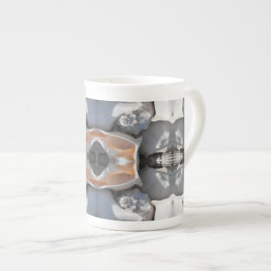 Taza De Porcelana Patrón de conchas marinas