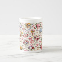 Patrón floral de lavanda vintage con flores suaves