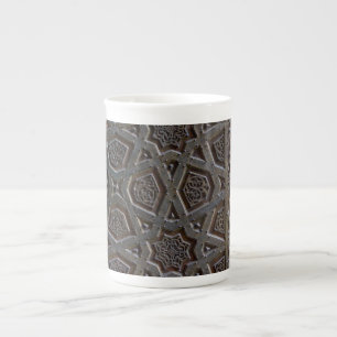 Taza De Porcelana patrón geométrico islámico