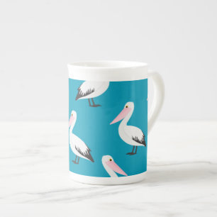 Taza De Porcelana Patrón pelícano