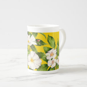 Taza De Porcelana 'Paz en la Tierra' en un hongo juego chino