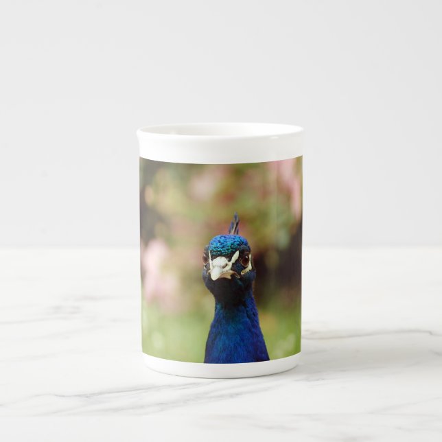 Taza De Porcelana Peacock (Frente)