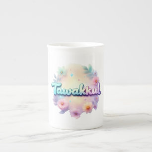 Taza De Porcelana Pegatina de estilo Tawakkul Pastel Kawaii - Mot is