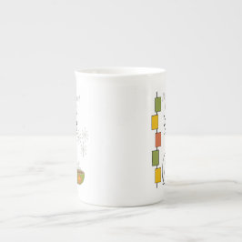 Taza De Porcelana Pero el primer tazón de café