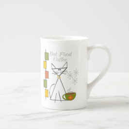 Taza De Porcelana Pero el primer tazón de café