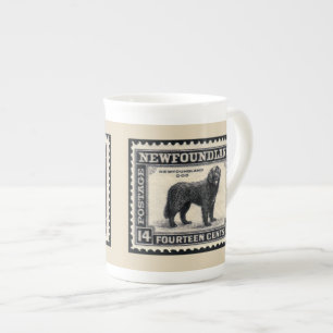 Taza De Porcelana Perro de Terranova