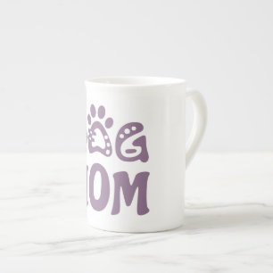 Taza De Porcelana Perro Mamá