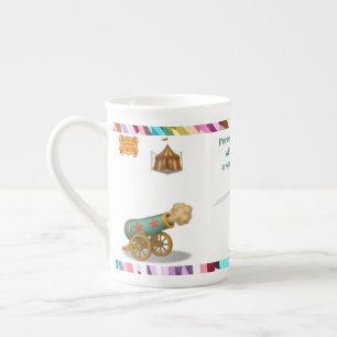 Taza De Porcelana Personaliza: Hannibal la Bala de Cañón