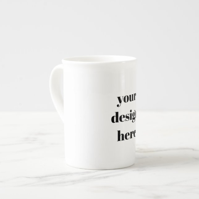 Taza De Porcelana Personalización o Personalizar (Izquierda)