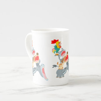Taza De Porcelana Personalizado amable de Bremen Músicos de pueblo h