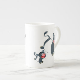Taza De Porcelana Personalizado de juego suave cortó vaca de gallowa