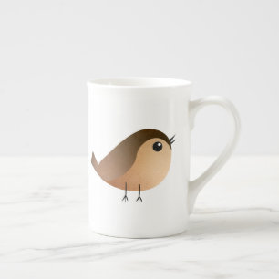 Taza De Porcelana Personalizado de pájaro de Sparrow