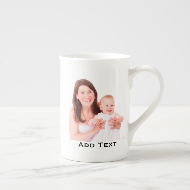Taza De Porcelana Personalizado foto de mamá Día personalizado de la (Derecha)