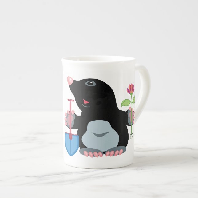 Taza De Porcelana personalizado mole (Derecha)