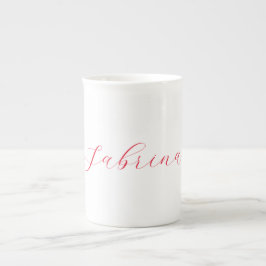 Taza De Porcelana Personalizado profesional de nombres de escritura 