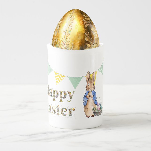 Taza De Porcelana Peter the Rabbit Easter Eggs Happy Easter (Subido por el creador)