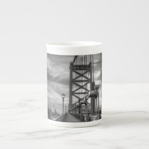 Taza De Porcelana Philly desde el puente