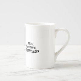 Taza De Porcelana Pide, Recibe, Dolor de Cabeza